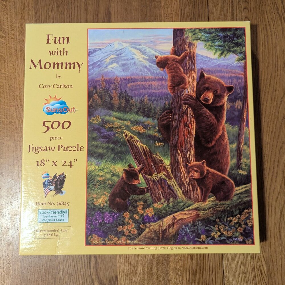 Fun with Mommy by Cory Carlson 500pc puzzle